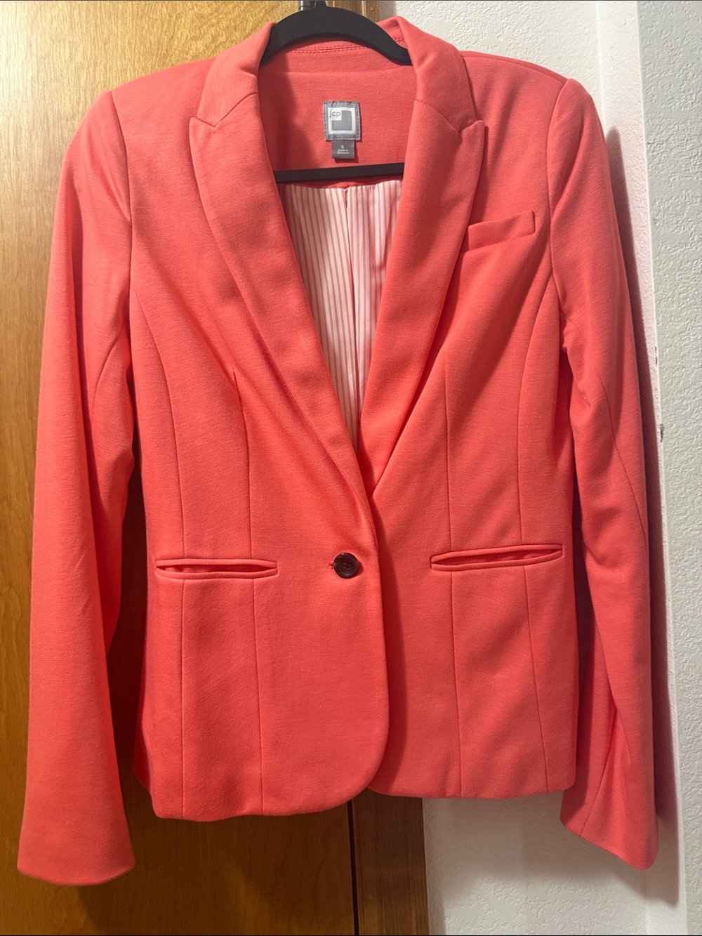 WOW POSHMARK - Authentic JCP Peach Blazer